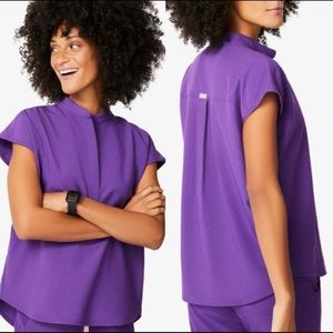 FIGS LIMITED EDITION ULTRAVIOLET RAFAELA TOP-NWT!